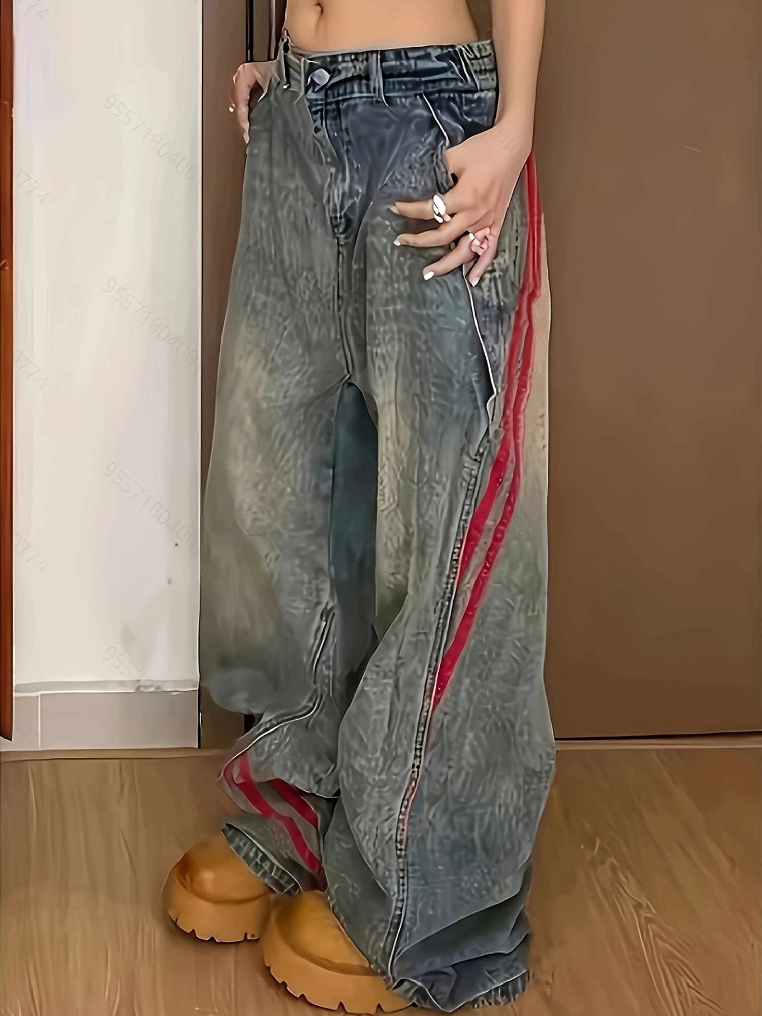 jeans streetwear sold on Temu United States