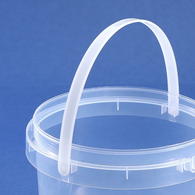 14pcs Clear Plastic Storage Bins with Lids and Handles, 50.73Oz