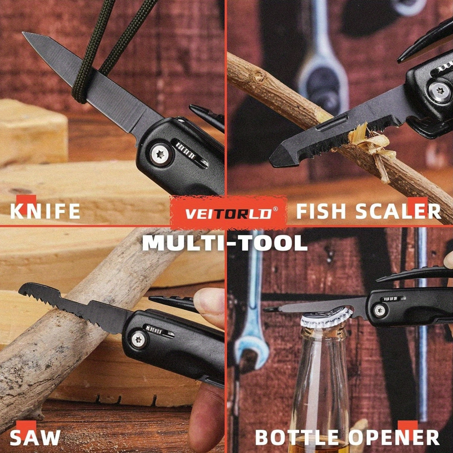 fathers day gifts gifts for men dad husband unique anniversary birthday gifts ideas for men him boyfriend grandpa all in one tools mini hammer multitool cool camping hunting gadgets details 5