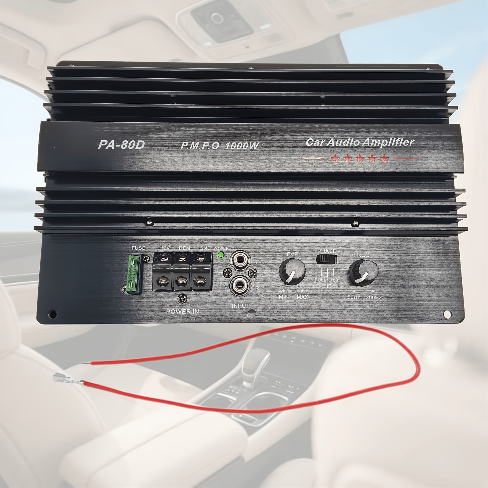   12v 1000w max car subwoofer amplifier board 600w rms high power   audio amp for 8 10 12 speaker 0 01 low distortion car   sound enhancement modification board