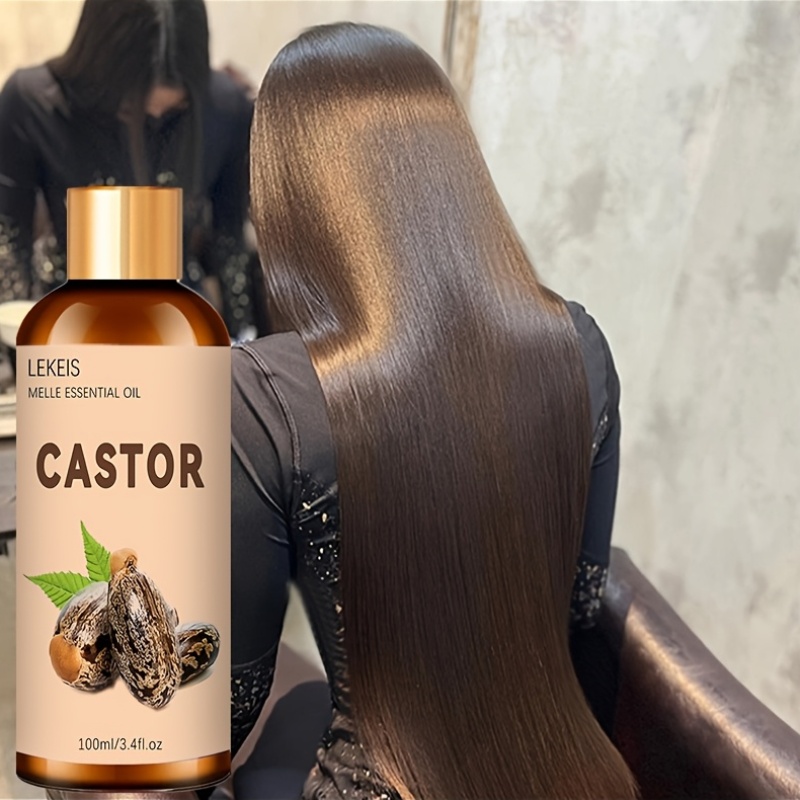 Cold Pressed Castor Oil, 100ml/30ml/10ml Options