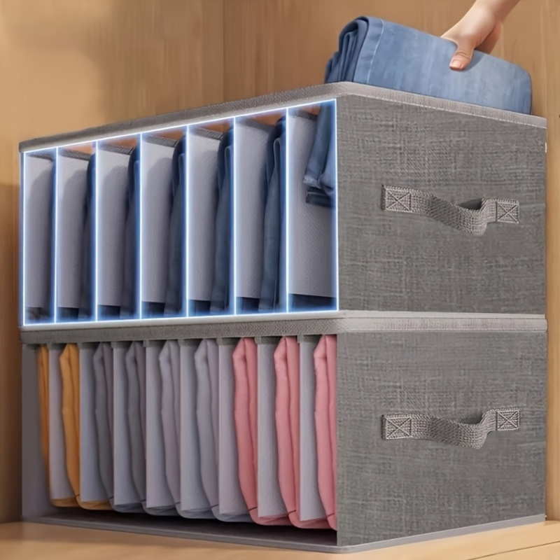 Cajonera De Plastico ZHSX Paquete De Cajas Organizadoras De Ropa