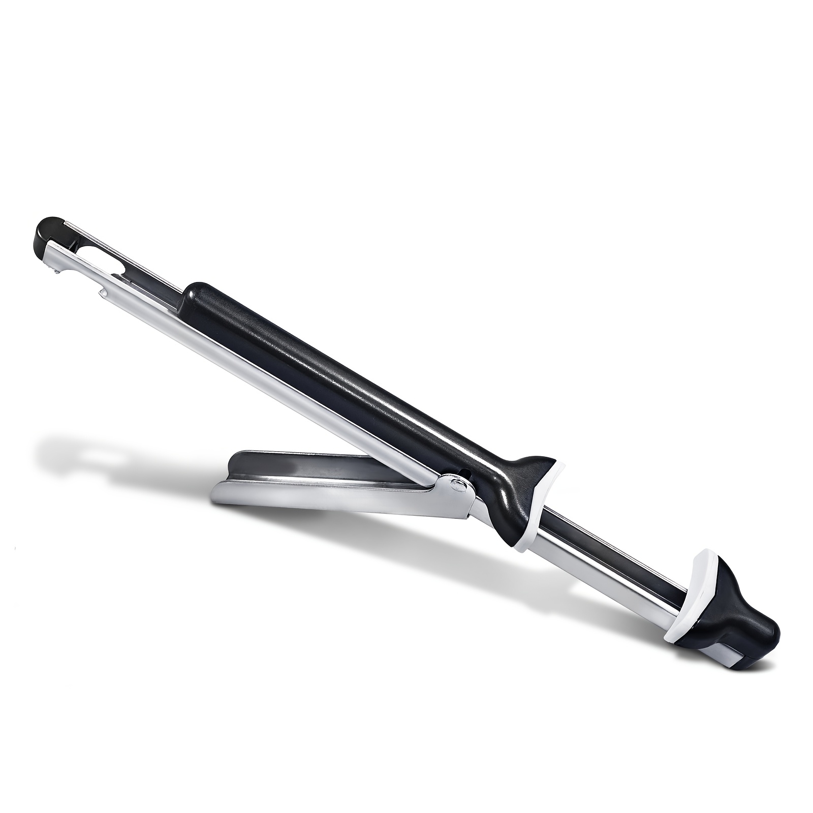 E-shop Dosenöffner, Flaschenöffner und Dosenöffner, verstellbarer multifunktionaler Edelstahl-Dosenöffner mit Greifer, arthrosefreundlicher, weicher