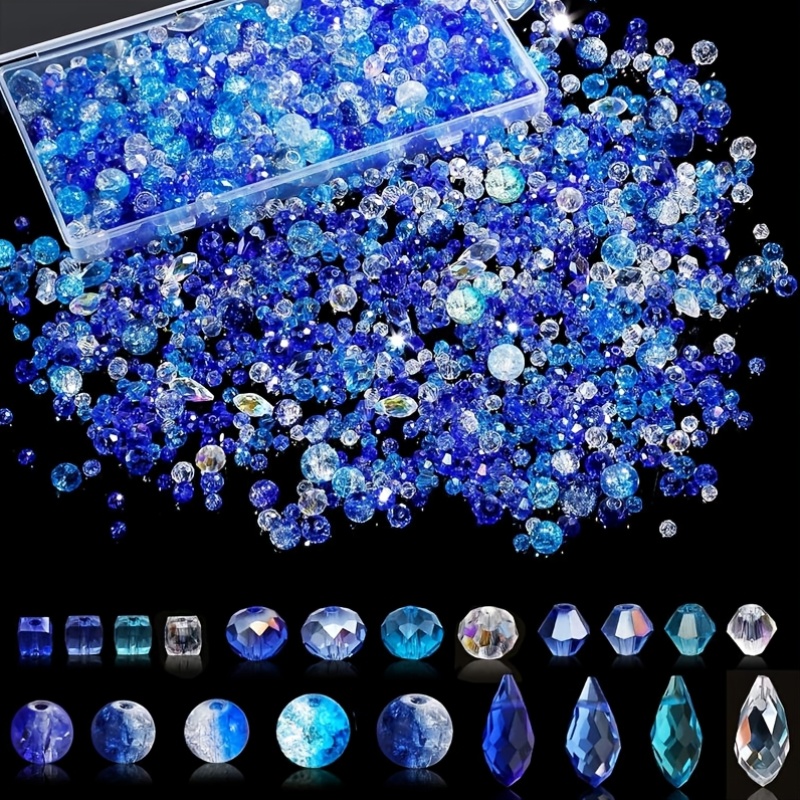 1200pcs Colorful Beads Set for Bracelet Jewelry Making