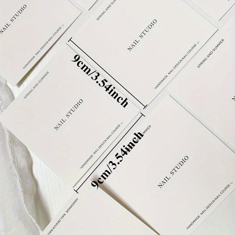 TEMU Custom After- Cards, Customized High-end English E- Cards, Double-sided Printing, Maintenance Postcard Thank You Postcard Printing