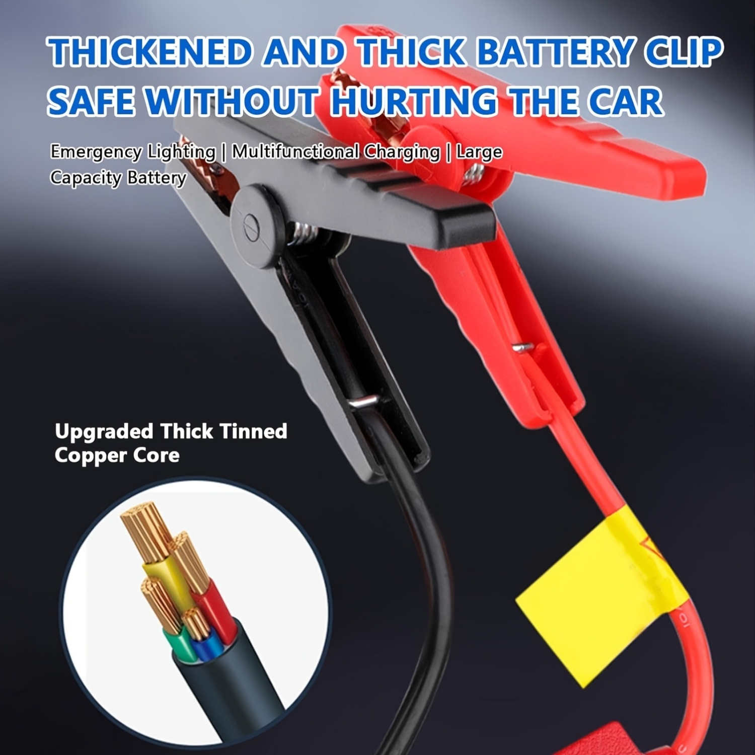 99000mAh Jump Starter & Power Bank with USB Fast Charging