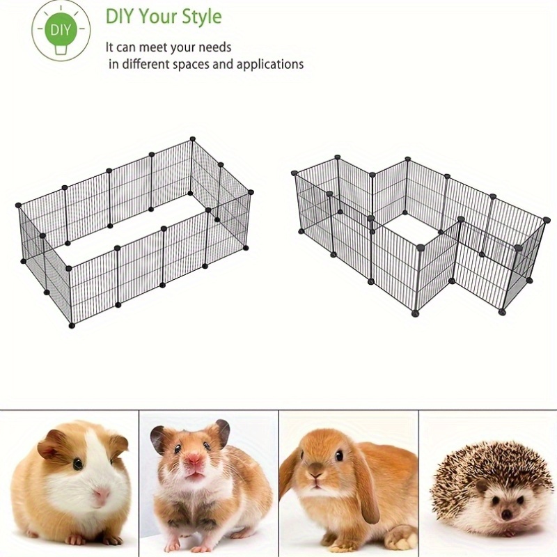20 panel diy fence portable indoor outdoor playpen Temu New Zealand
