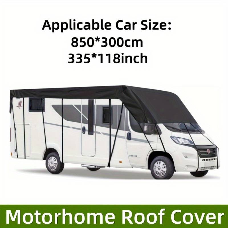 Bâche Toit Camping-car 8.5x3m - Tissu Oxford 210D Imperméable, Anti-UV, Facile à Installer