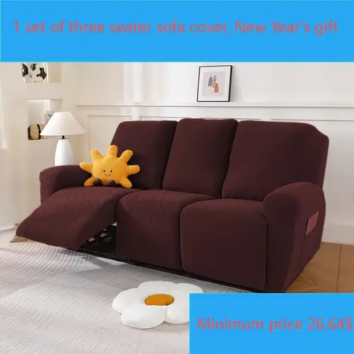 three seater sofa cover lounge chair sofa cover cushion cover office and home sofa cover massage chair cover christmas and new year dinner group building banquet special sofa cover birthday gift
