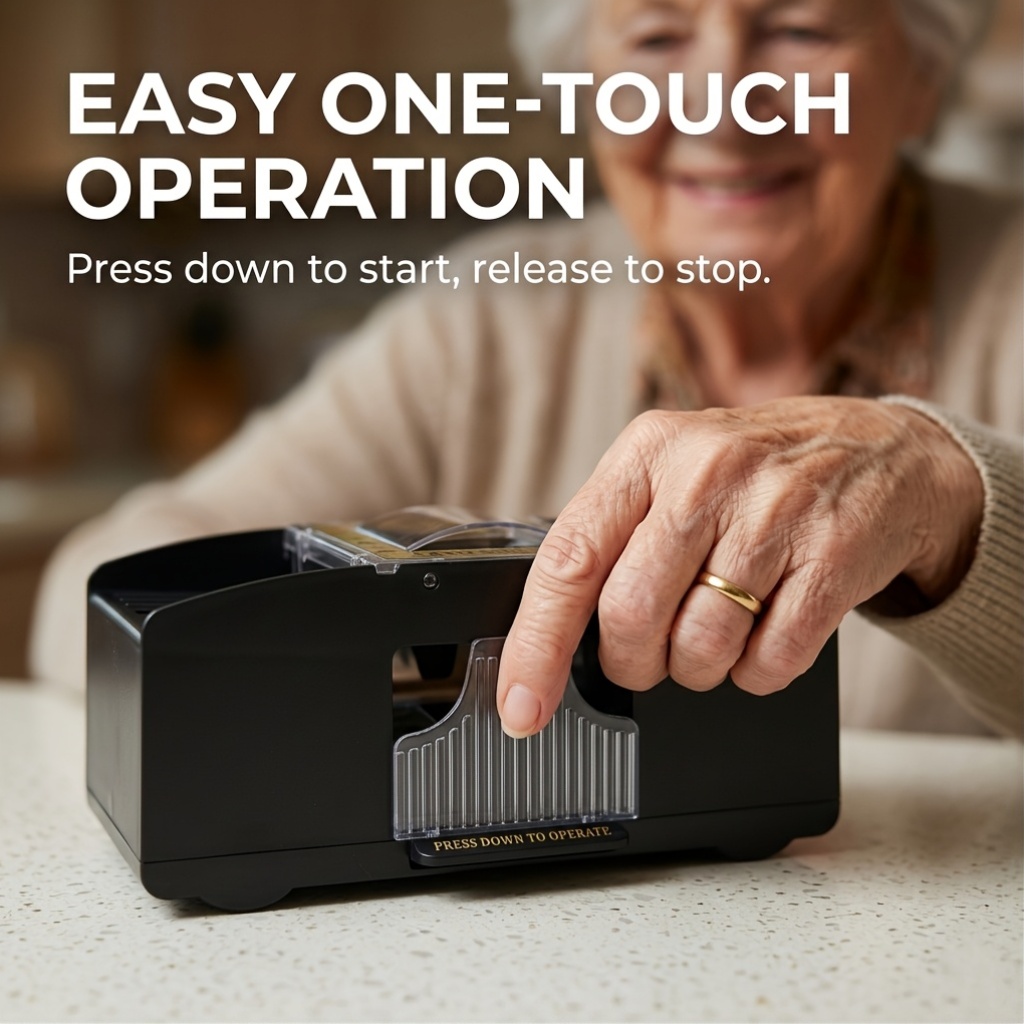 Professional Electric Card Shuffler for Home Games