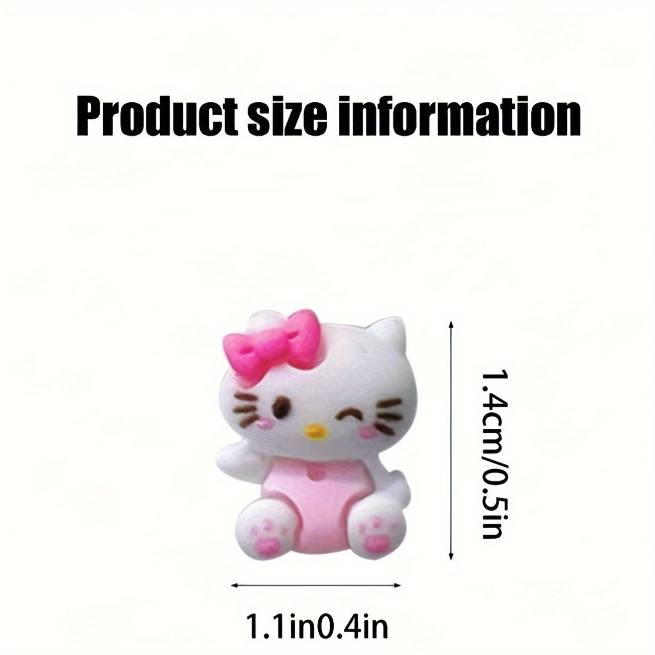 

3d Hello Kitty Nail Art Charms Kit, Kawaii Sanrio Resin Decorations, Unscented Nail Jewelry For Manicure, Jewelry Making Parts, Hair Accessories & Phone Cases