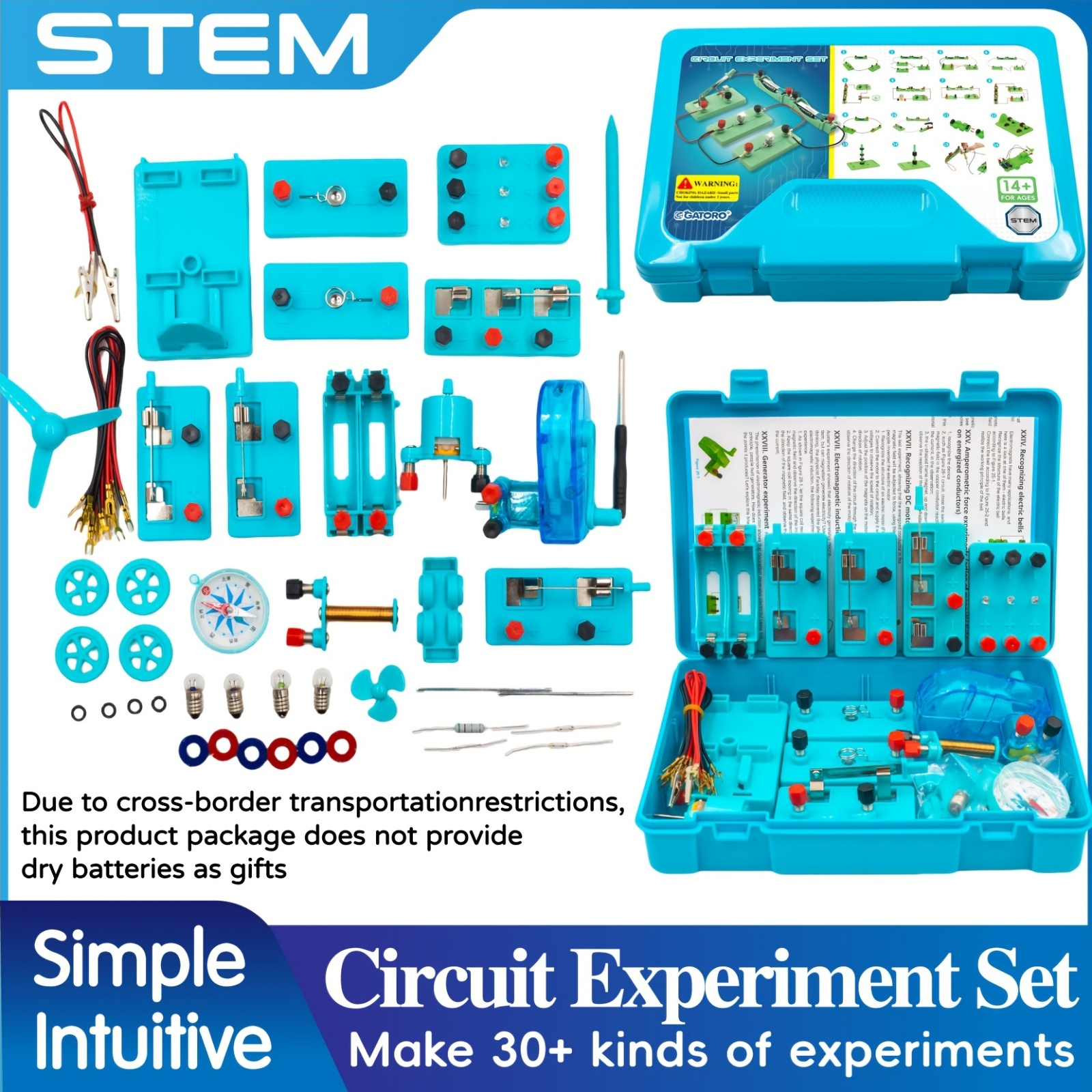 STEM Physics Experiment Kit for Basic Circuit Exploration