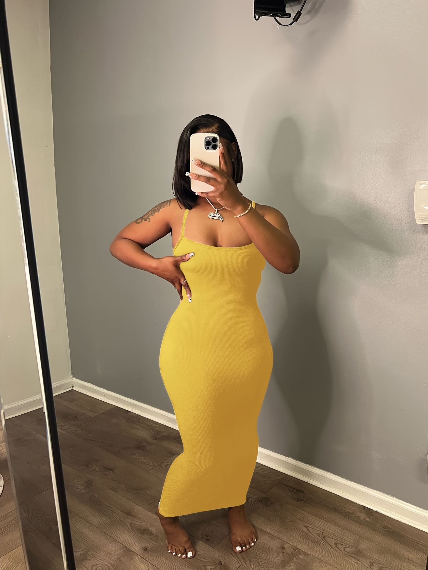 sleeveless bodycon maxi sundress casual - Temu