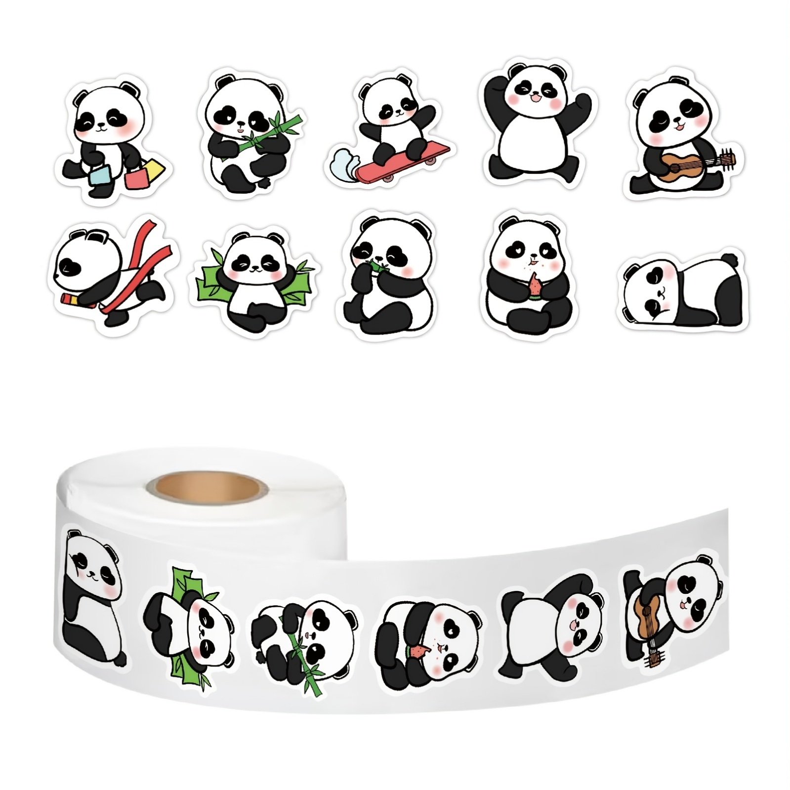 panda stickers sold on Temu Australia