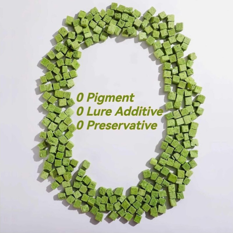 260G Grass Treats, Chew Toys Natural Dried Snacks Grinding Rod Indoor Kitten, Edible Molar Toys Teeth Cleaning Hairball (Grass Granules) - Image 2