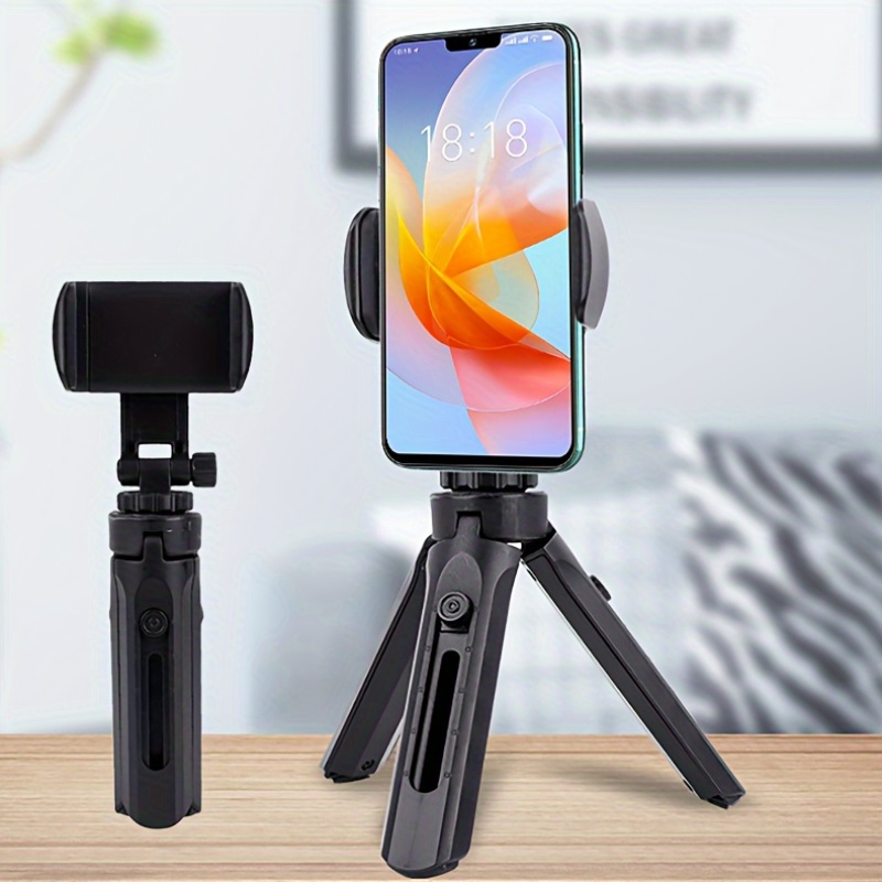 Image of Mobile Phone Desktop Stand Mobile Phone Tripod Mobile Phone Selfie Stick Multifunctional Rotatable Height Adjustable