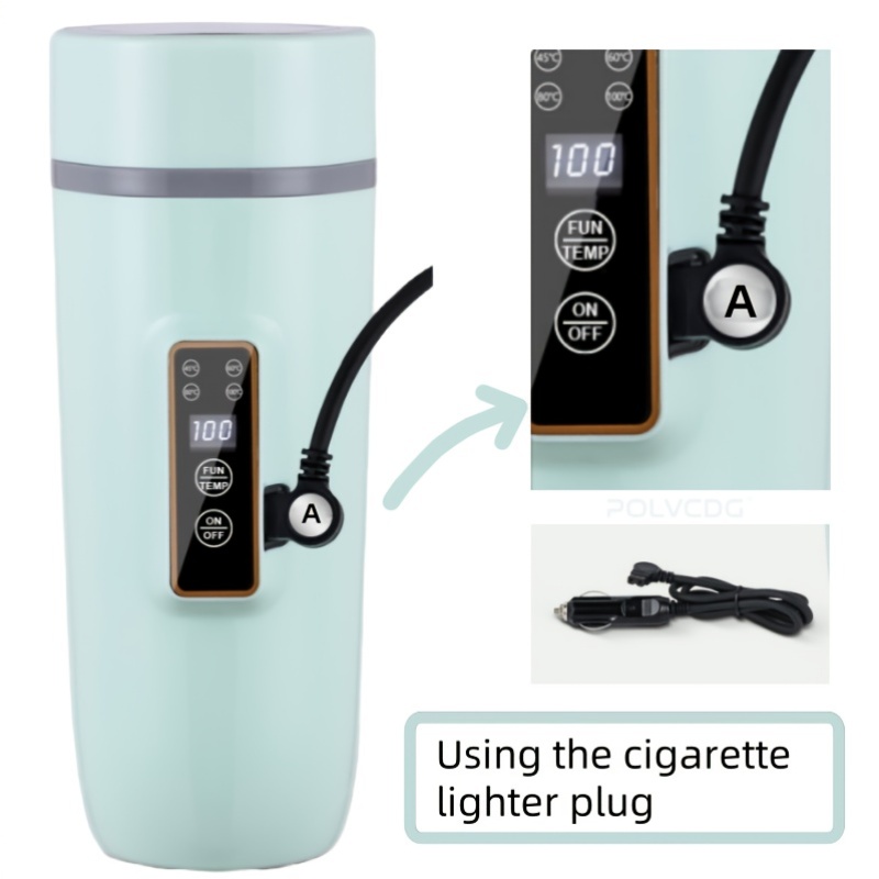 Electric Car Cigarette Lighter Water Boiler Car Kettle Water Boiler 12v – Portable Electric Kettle Heater Cup