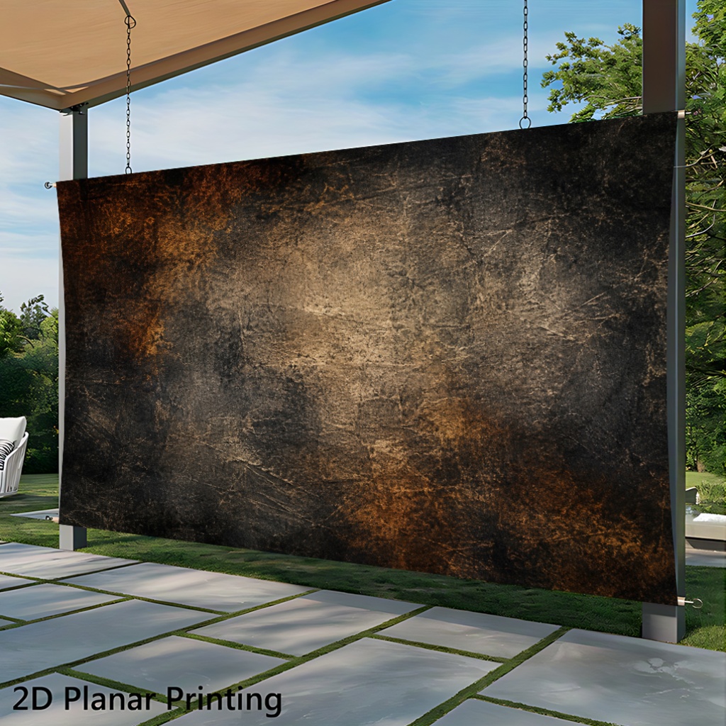 Abstract Textured Dark Surface Photography Backdrop, Winter-Themed