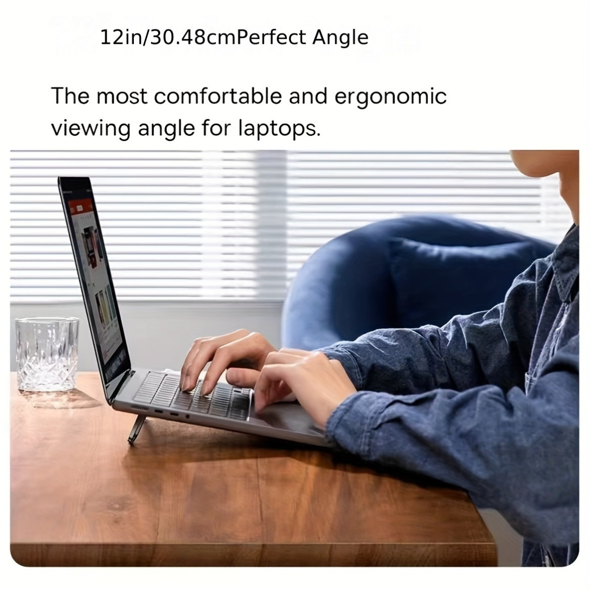 Compact Portable Laptop Stand - Invisible, Foldable, Ergonomic Desk Support for 10-18 Inch Laptops, Tablets, Keyboards, and Phones - ABS Material - For Office Workers & Students - Suitable for Home & Travel - Great Gift for Tech Enthusiasts 2 Compact Portable Laptop Stand - Invisible, Foldable, Ergonomic Desk Support for 10-18 Inch Laptops, Tablets, Keyboards, and Phones - ABS Material - For Office Workers & Students - Suitable for Home & Travel - Great Gift for Tech Enthusiasts - Image 2