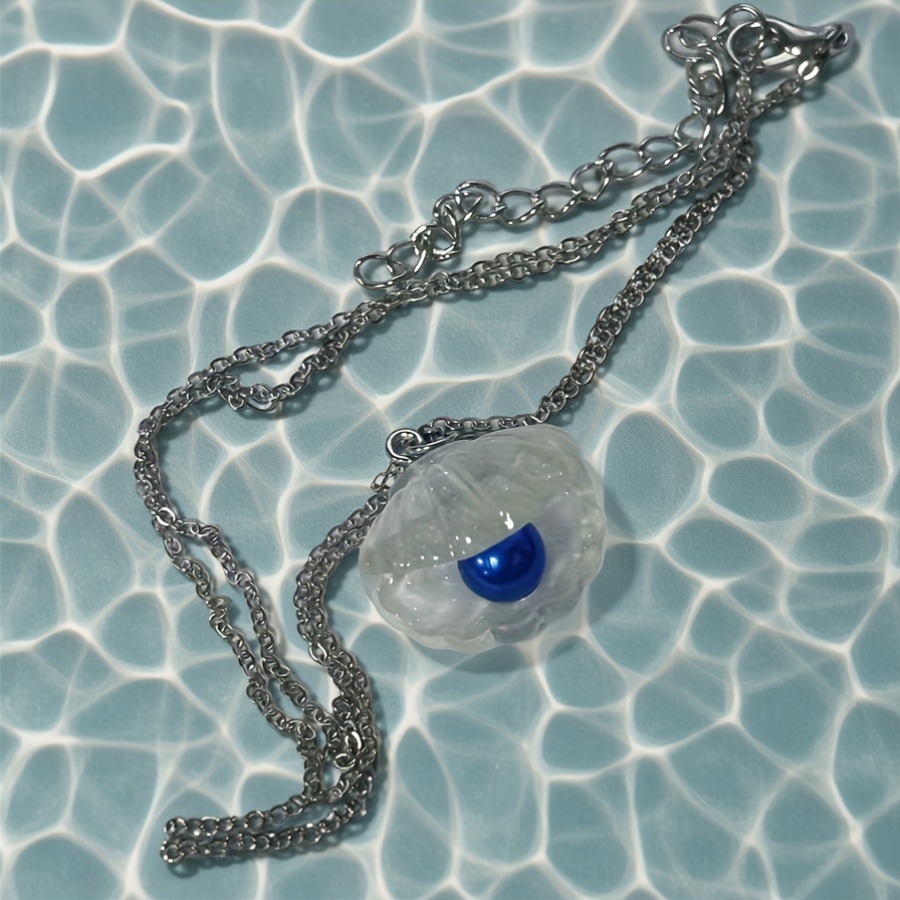 Women's Niche Mermaid Shell Pearl Necklace