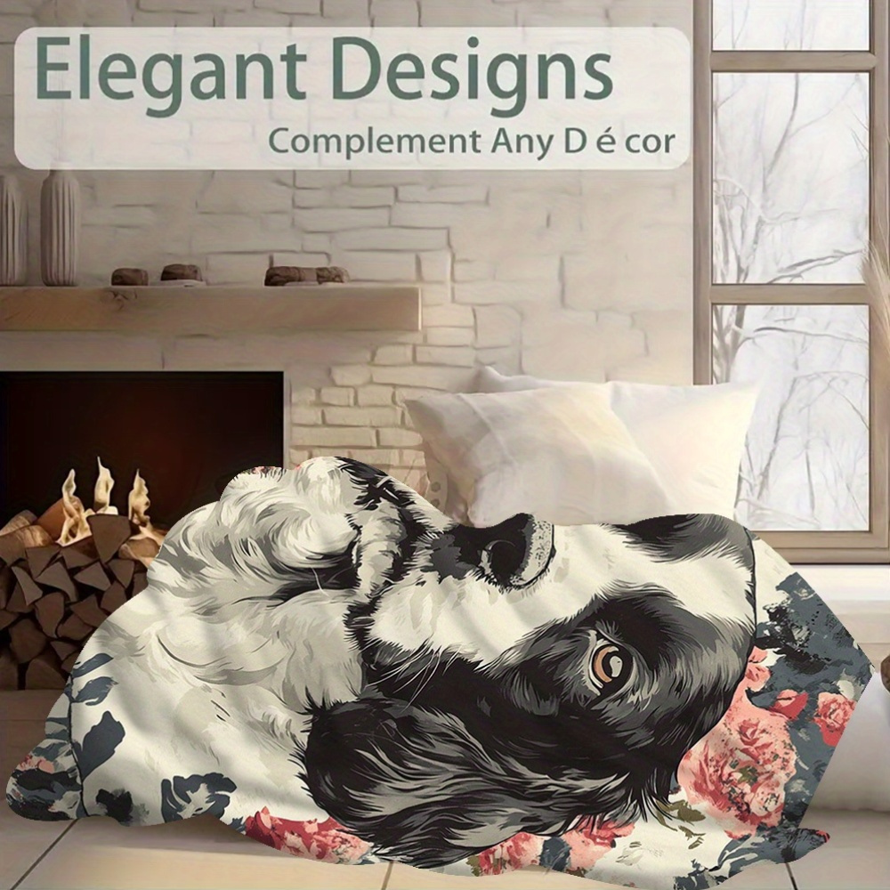 1pc cozy english print flannel blanket soft Temu Philippines