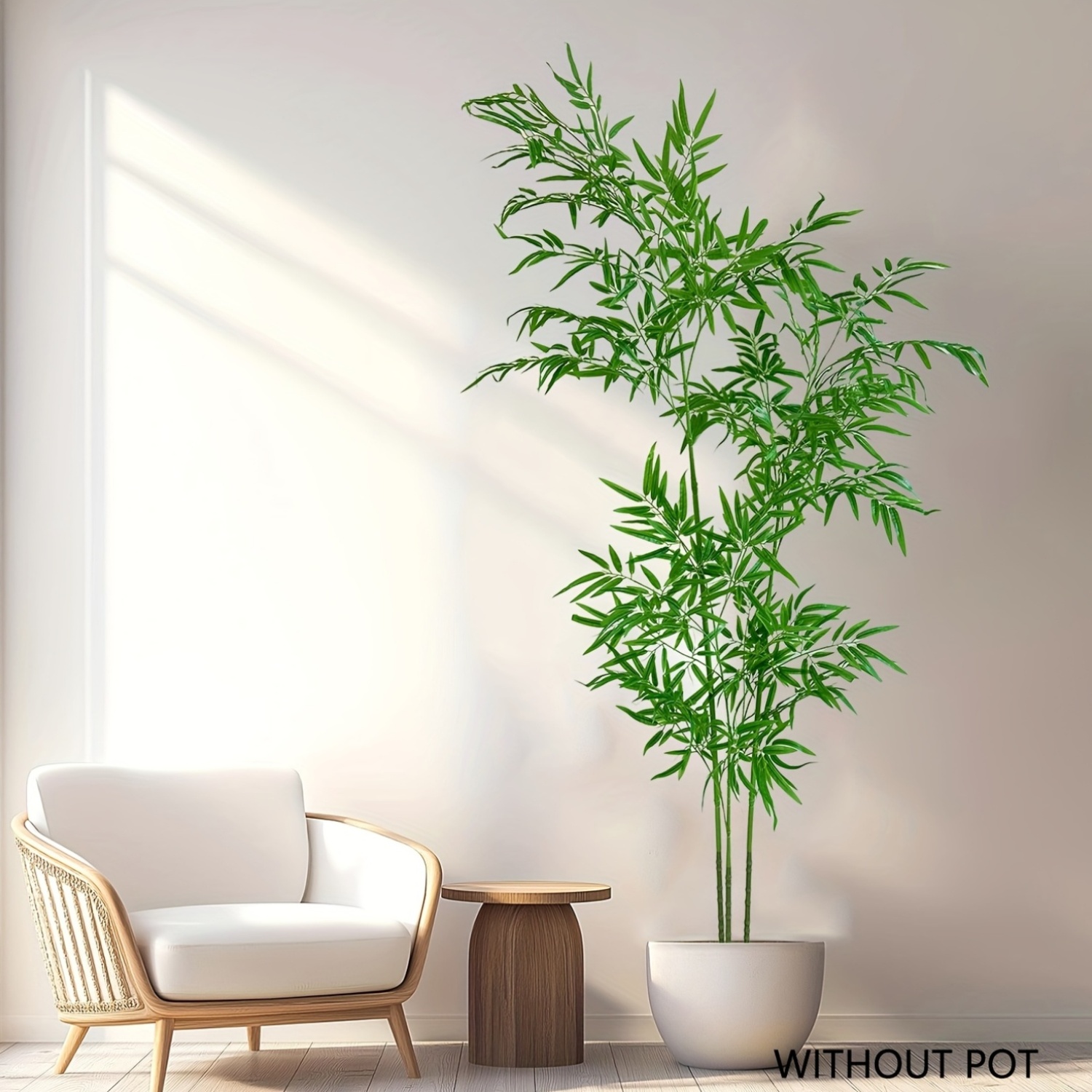 *. Hoch 139.9-230.12cm Kunstpflanze Bambus, mit realistischen Blttern - *  fr Zuhause, Kche, Wohnzimmer, Terrasse und Feiertagsdeko, Bodendeko  Pflanze, Knstliche Bambuspflanze * fr Weihnachten, ...