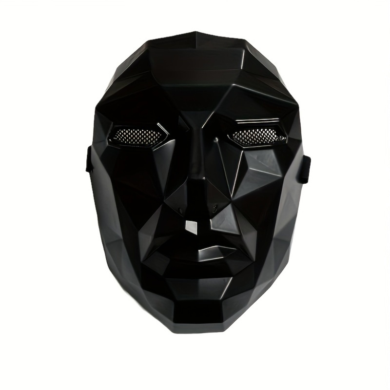 

A Black Gift Mask, A Korean Game Mask, Made Of Thickened Pvc, Lightweight And .