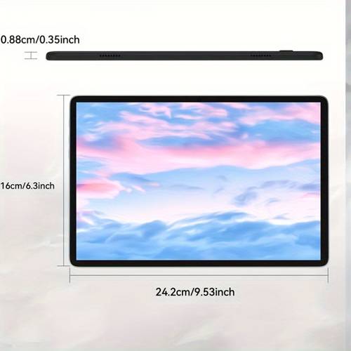 10 inch 14 tablet with 4gb 128gb rom 4g 5g stereo speakers type c charging and hd display white versatile tablet modern tablet design durable tablet tablet pad