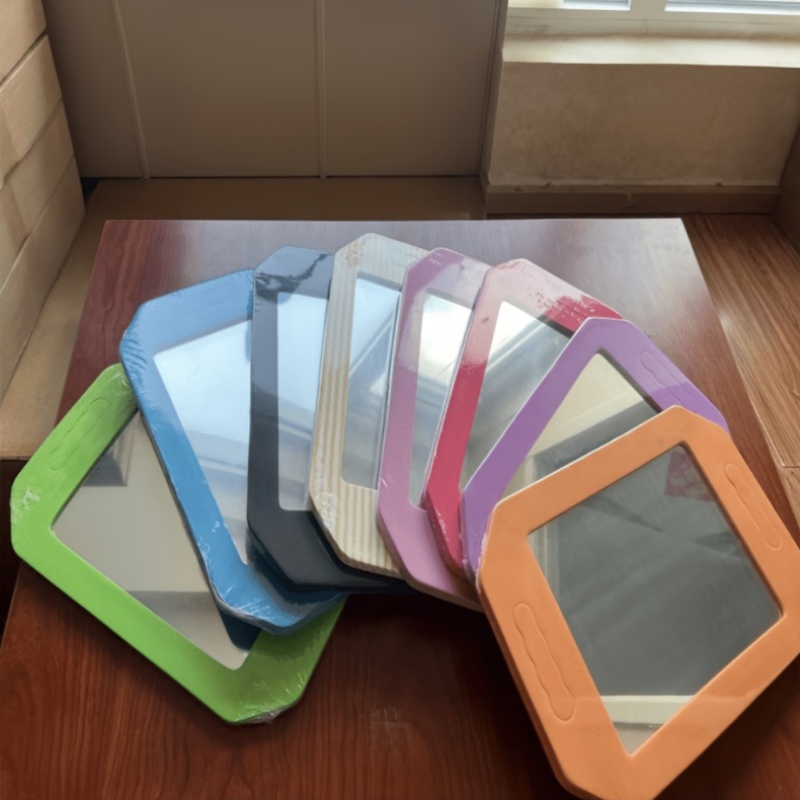 Fashion Macaron-Colored 2pcs Set Square Salon Mirrors