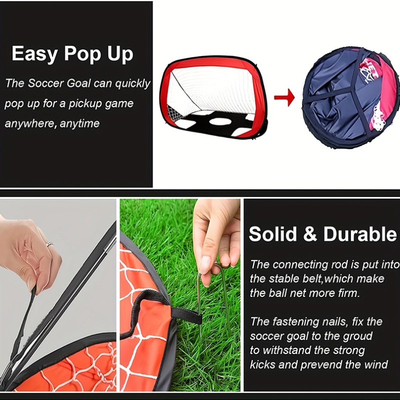 Collapsible Soccer Goal Net