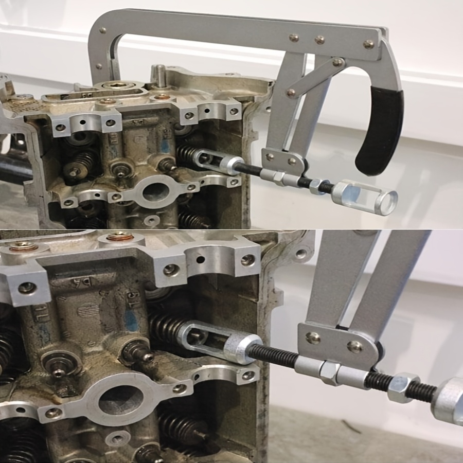 Engine Valve Removal Tool Kit with Universal Valve Spring Compressor