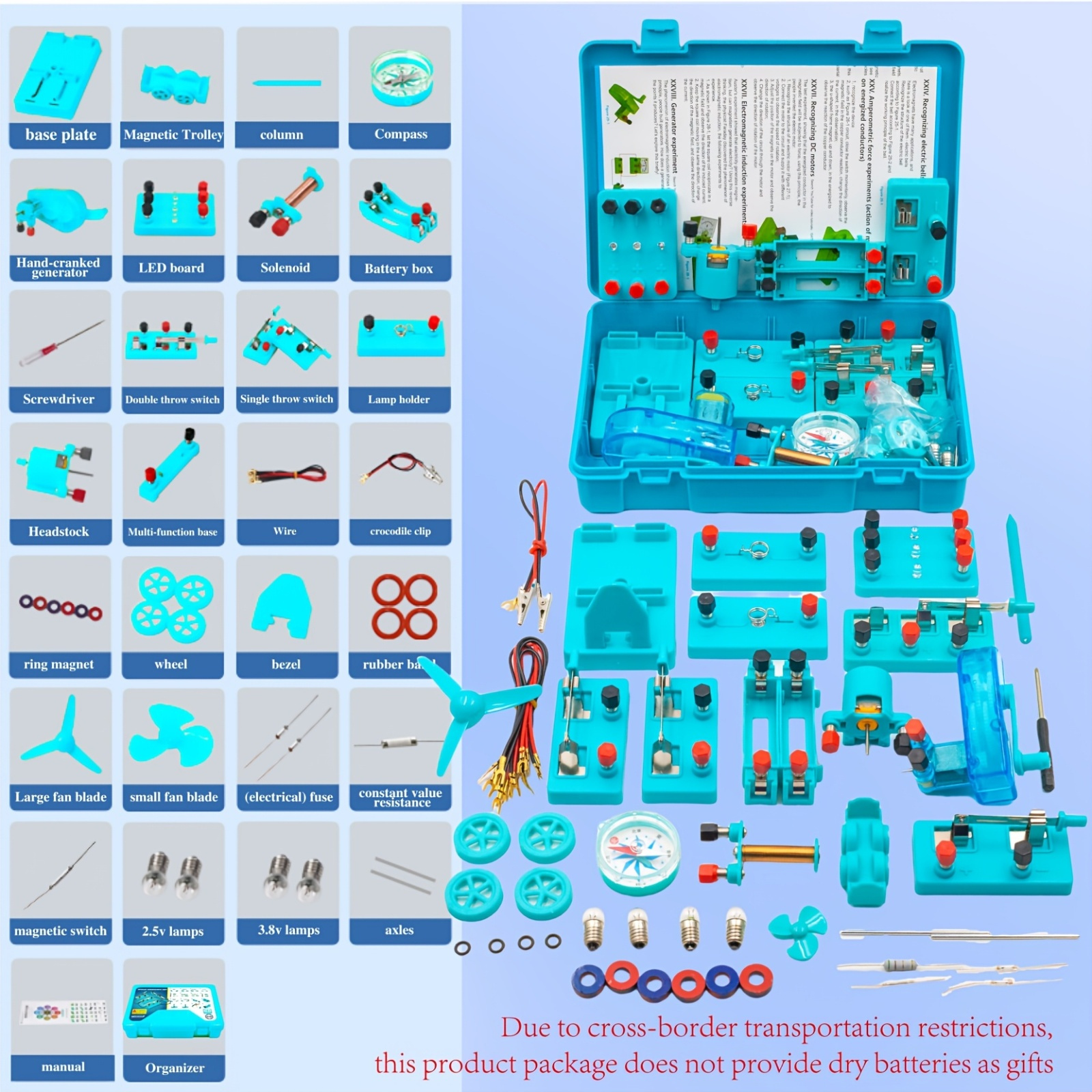 STEM Physics Experiment Kit for Basic Circuit Exploration