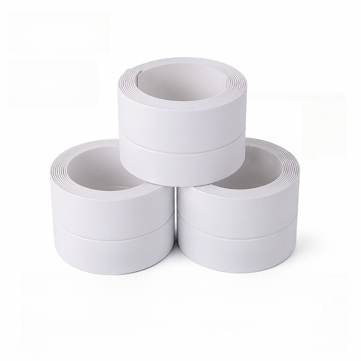 3 Rolls Of Waterproof Tape For Kitchen And Bathroom, Suitable For Sinks And Toilets, Easy To Cut, Home Supplies For Halloween And Christmas