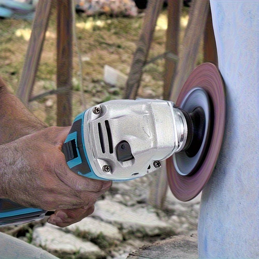 2000W Borstelloze Elektrische Haakse Slijper, 125mm Metalen Hout Slijpen en Polijsten Elektrisch Gereedschap Set