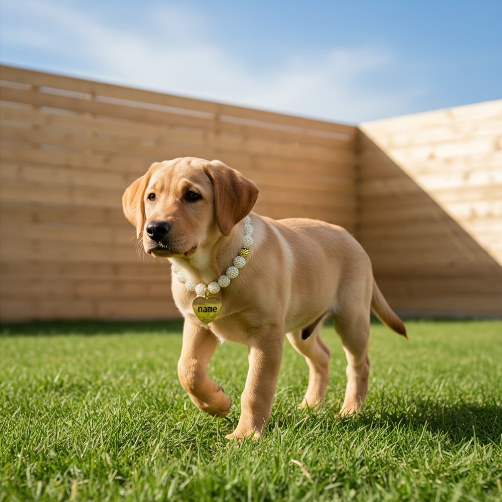 Customizable Pet Necklace, Instagram-Style Dog and Cat Accessory