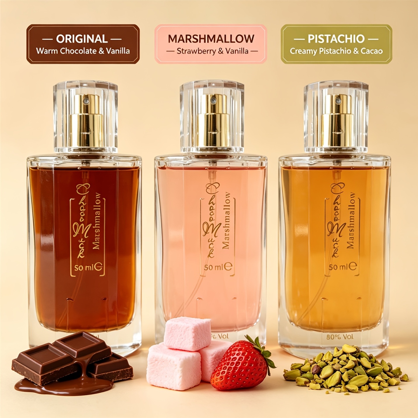 TEMU Musk Unisex Eau De Parfum Spray (1.7 Oz) Fragrance; (you Will 1 Surprise Bottle) | A Surprise Gift For Halloween Or Christmas