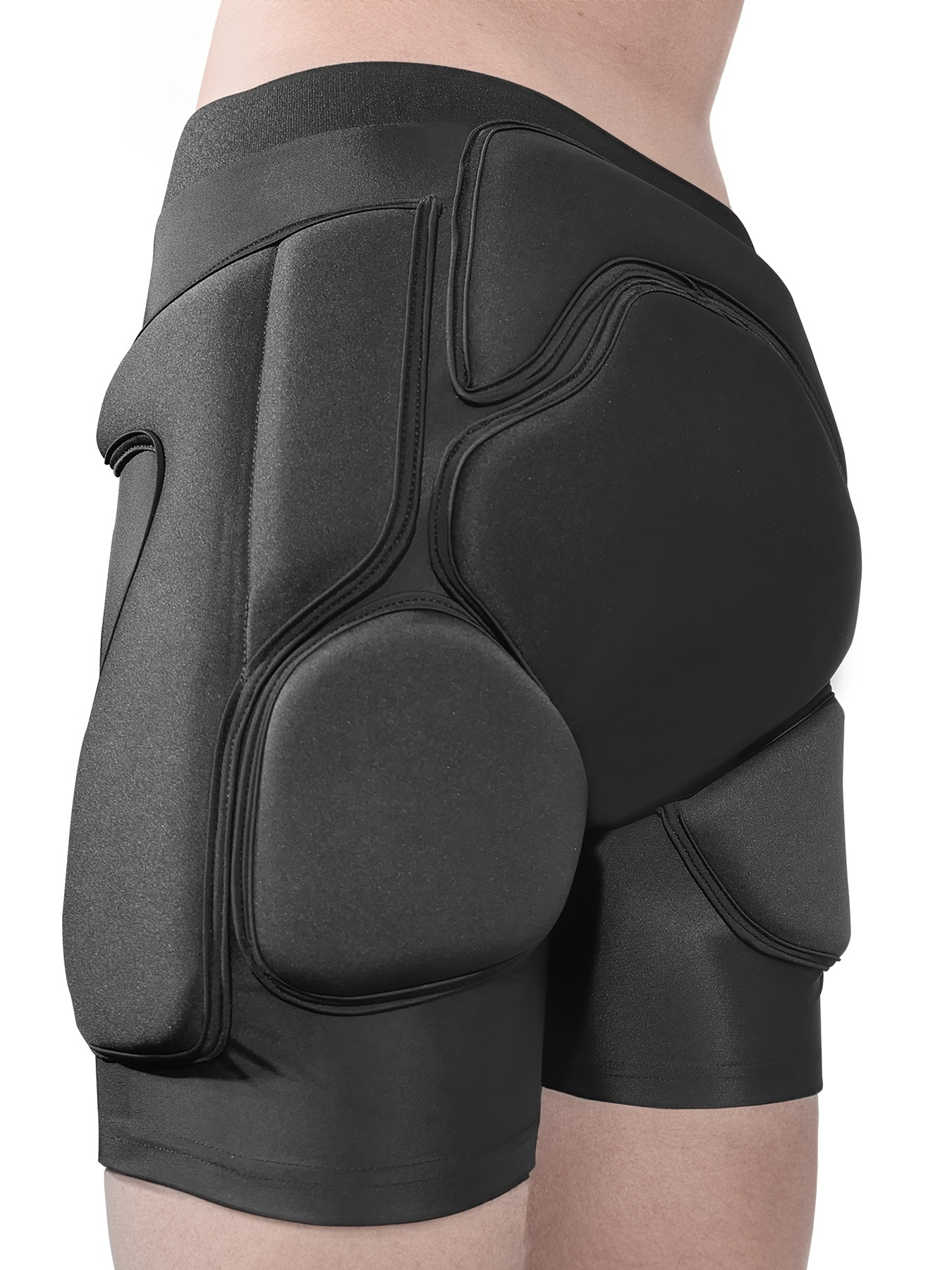 Impact Protection Shorts With Customizable Pad Thickness