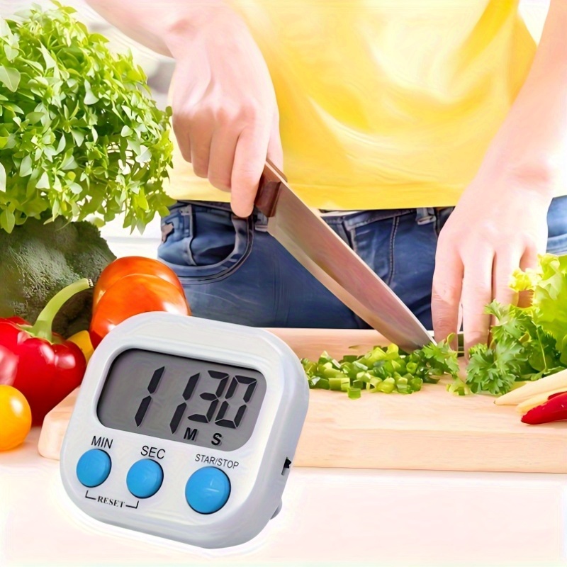 PEARL timer per le uova: Set di 2 timer da cucina digitali con allarme acustico, LED e vibrazione (orologio con allarme a vibrazione