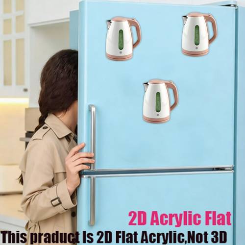 1pc 2d flat acrylic fridge magnet large size acrylic magnet fridge magnet for kitchen office and home decoration whiteboard storage cabinet cupboard and dishwasher ideal perfect gift for holiday