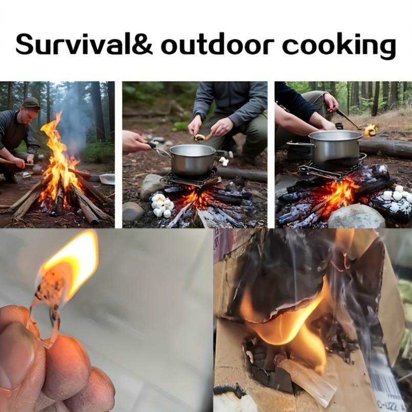 Acrylic Fire Starters for Outdoor Use, Odorless & Smokeless