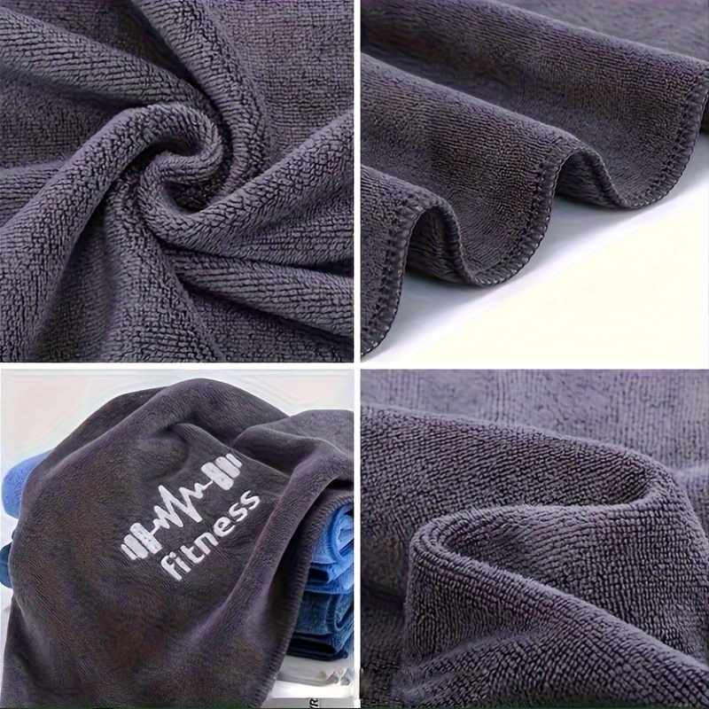 1pc, 2pcs, 3pcs Ultrafine Microfiber Fitness Towel, Yoga Towel, Sports Fitness Towel, Sweat Towel, Gym Sweat Towel, Hand