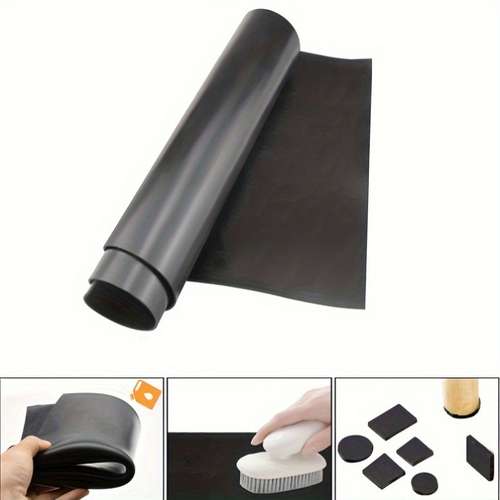 Super Durable Neoprene Rubber Roll – 1/16" Thick X 3" Wide X 36" Long, 60 Duro Shore A