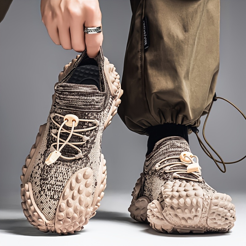 New Fashion Durian Fly Weave Athletic Shoes Tire Sole Slip-On Lazy Shoes
