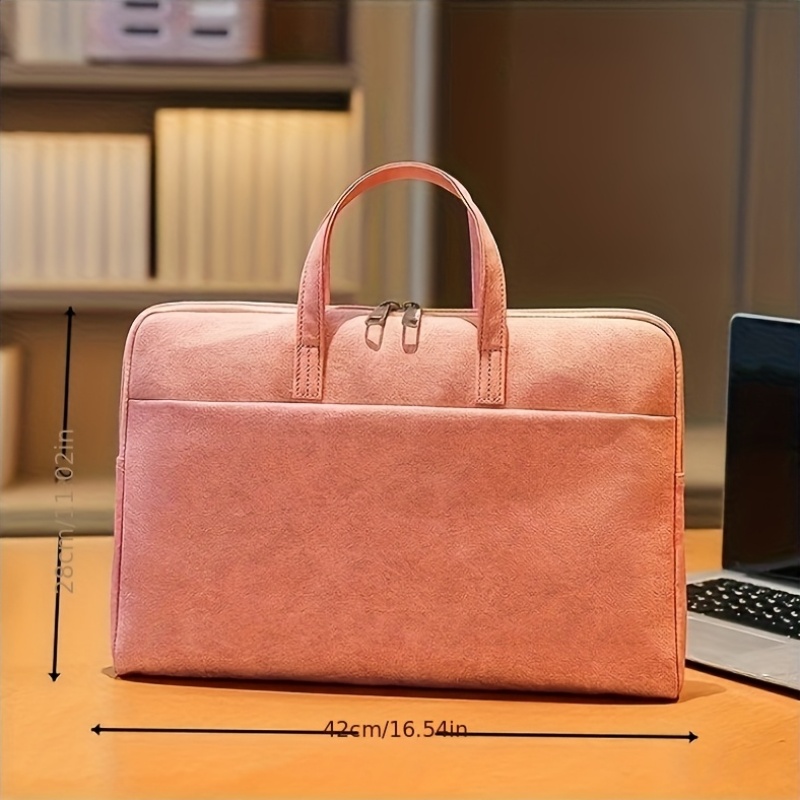 Personalized 15.6-Inch PU Notebook Bag