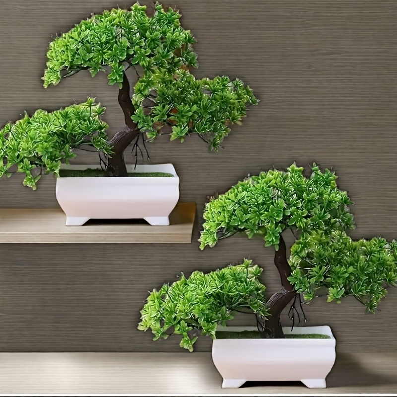 3er set knstlicher bonsai baum topf bonsai innendekoration - Temu Austria