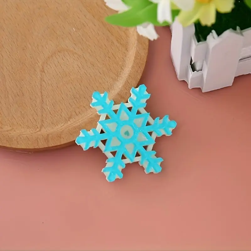 1шт акриловая снежинка брошь модная антивыталкивающая мультяшная цветочная винтажная пуговица аксессуар одежда школьная сумка подвесной украшение повседневное вечеринка украшения для женщин новинка одежда продукты неправильной формы дамские новинки пуговицы броши детали 9