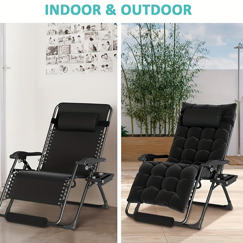mesh recliner garden chair