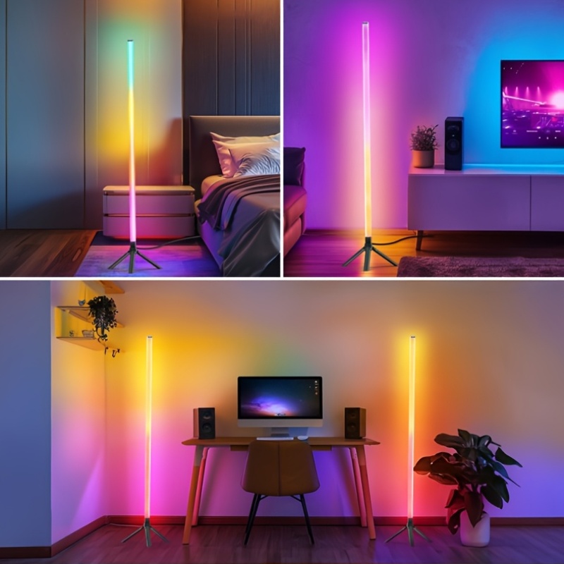 RGB Color Changing LED Corner Light with Remote Control