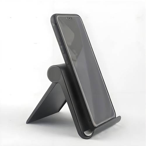 1pc portable folding stand made of abs material ideal for smartphones and tablets creatively compact and lightweight design for storage home office or travel travel accessory modern accessory durable stand