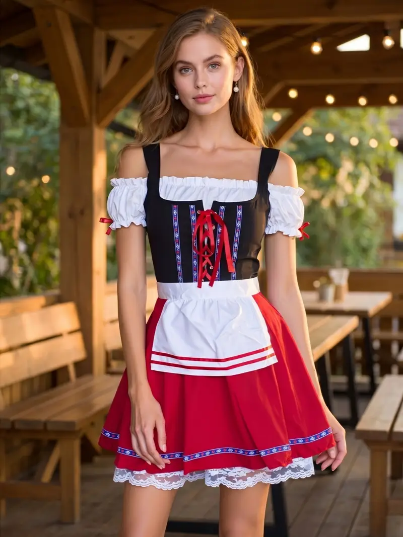 oktoberfest costumes womens dirndl dresses german dresses - Temu Germany oktoberfest costumes womens dirndl dresses german dresses - Temu Germany